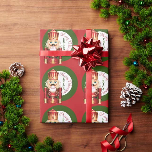 Nutcracker Wrapping Paper (Holiday Gift)