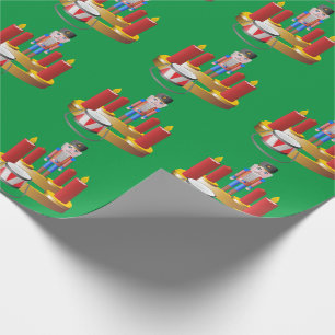 Nutcrackers and Candles Wrapping Paper