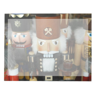 Nutcrackers Christmas Holiday Xmas Design Notepad