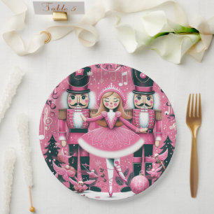 Nutcrackers Christmas Plate