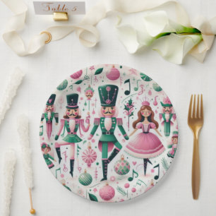 Nutcrackers Christmas Plate
