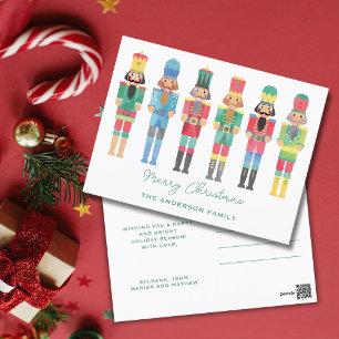 NUTCRACKERS CHRISTMAS  POSTCARD