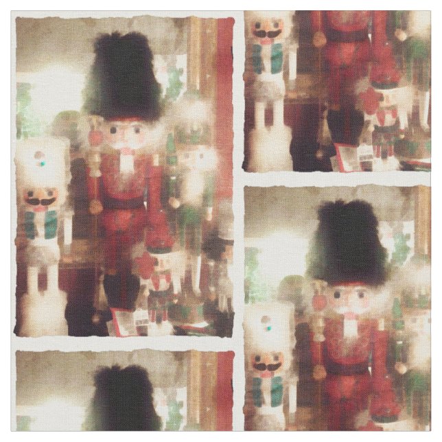 Nutcrackers Fabric (Close Up)