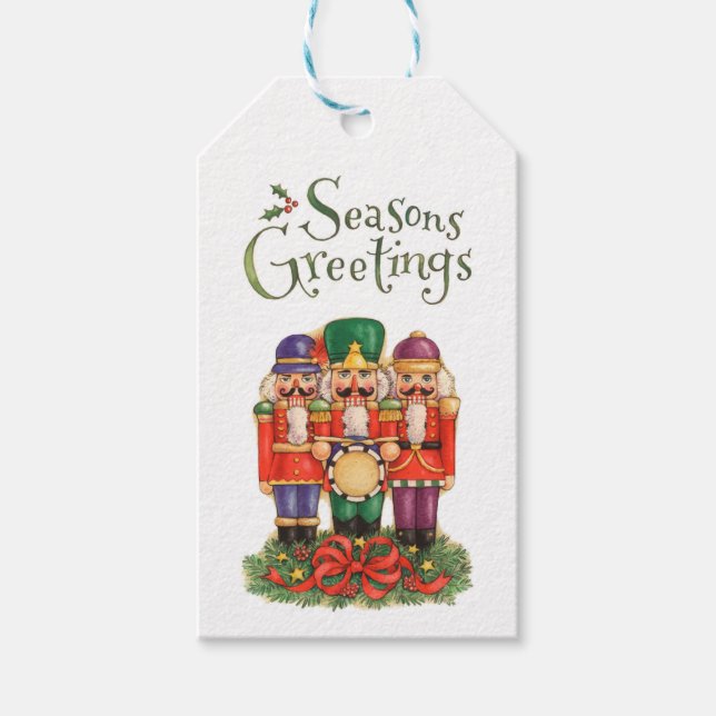 Nutcrackers Gift Tags (Front)