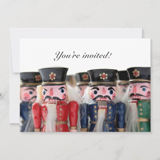 nutcrackers group you're invited invitation (Front)