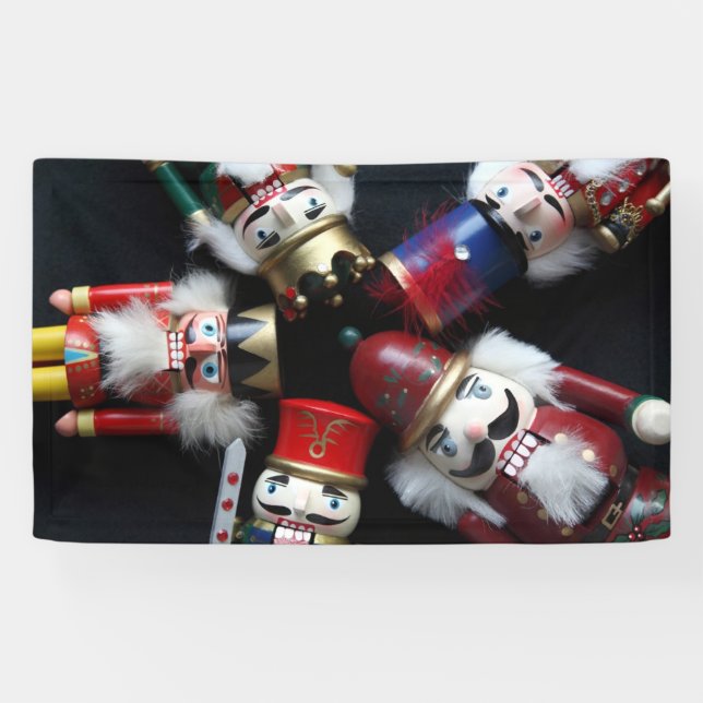 Nutcrackers heads together banner (Horizontal)
