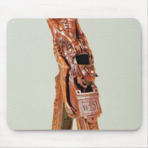 Nutcrackers in the form of a man mouse mat