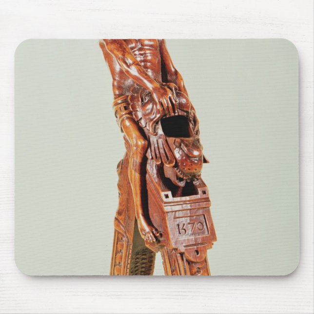 Nutcrackers in the form of a man mouse mat (Front)