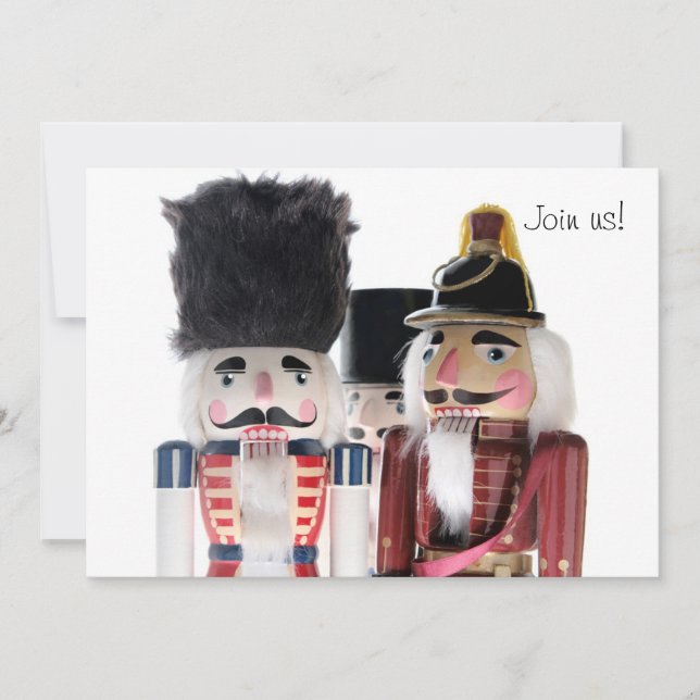 nutcrackers invitation join us (Front)