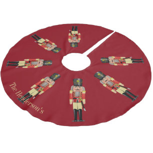 Nutcrackers Personalised Brushed Polyester Tree Skirt