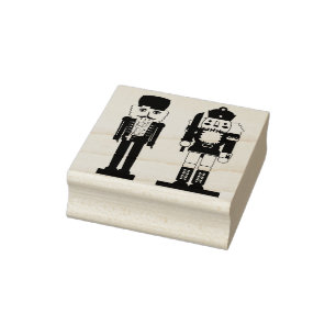 Nutcrackers Rubber Stamp