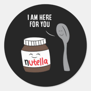 Nutella 'S Pner Classic Round Sticker