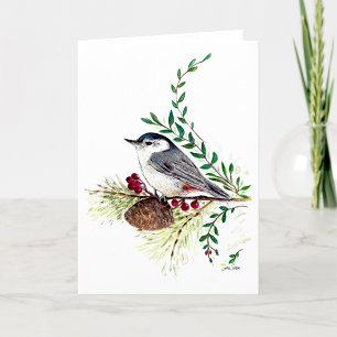Nuthatch Bird Card