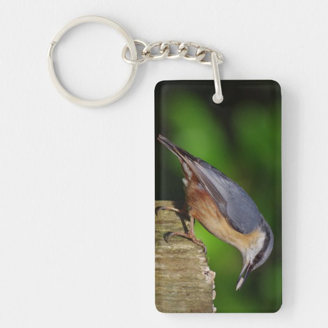 Nuthatch Keyring (Front)