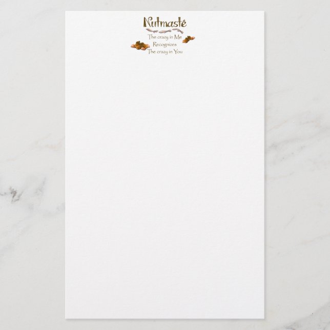 Nutmaste Stationery (Front)