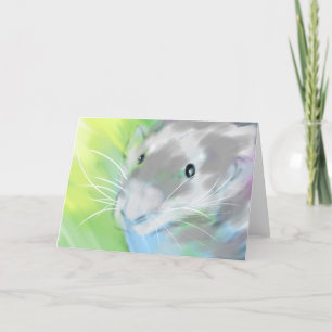 "Nutmeg" Blank Greeting Card