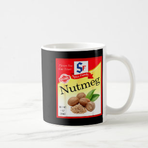 Nutmeg Groups Costume Funny Family Matching Thanks Coffee Mug