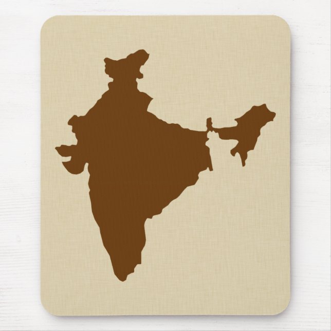 Nutmeg Spice Moods India Mouse Mat (Front)