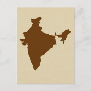 Nutmeg Spice Moods India Postcard