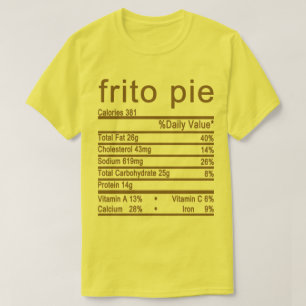 Nutrition Facts label T-Shirt