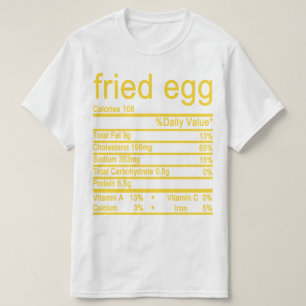 Nutrition Facts label T-Shirt