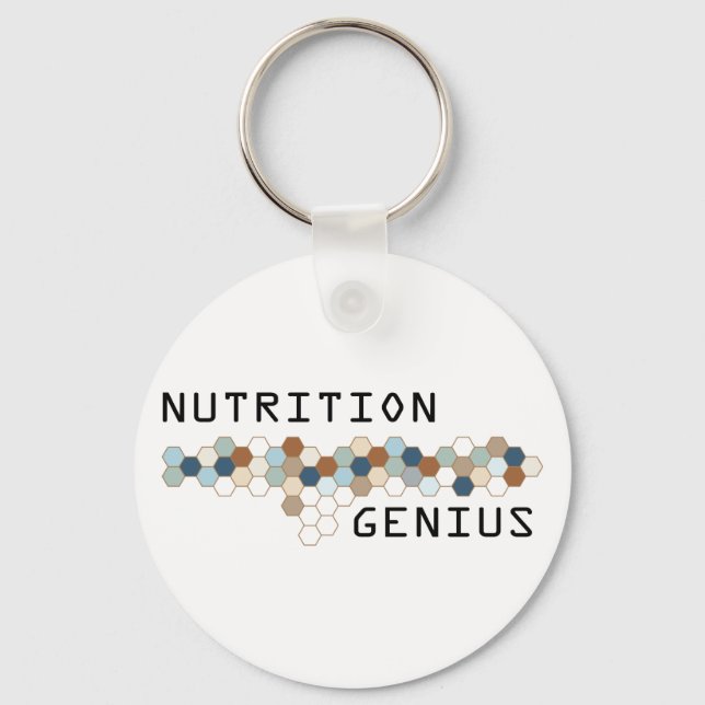 Nutrition Genius Key Ring (Front)