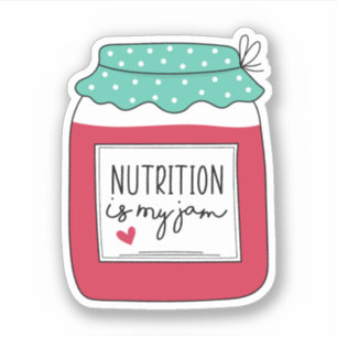 Nutrition is My Jam, Registered Dietitian Gift