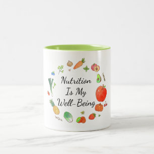 Nutrition Is My Well-Being Mug