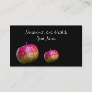 Nutritionist and Health Business Card