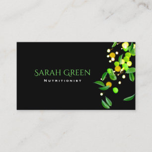 Nutritionist Business Card