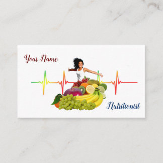 Nutritionist Business Card