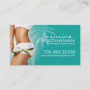 Nutritionist Business Card Template