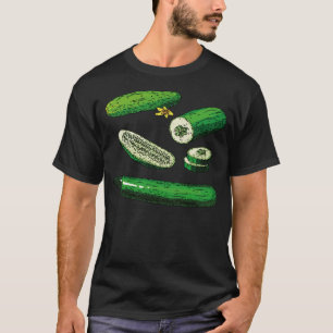 Nutritionist Cucumber for Dietician and Vegan T-Shirt