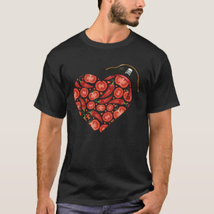 Nutritionist Tomato Pirate Vegetable Dietician and T-Shirt