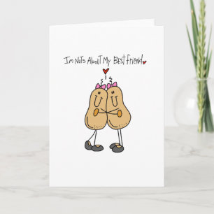 Nuts About Best Friend Card