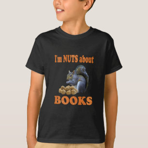 Nuts about Books T-Shirt