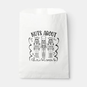 Nuts About Christmas Funny Christmas Nutcracker Favour Bags