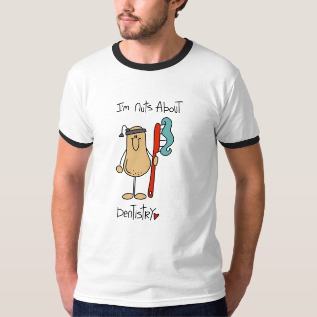 Nuts About Dentistry T-Shirt (Front)