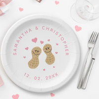 Nuts About Each Other Funny Cute Wedding Party