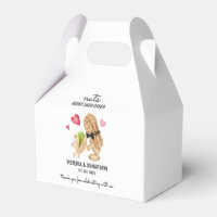 Nuts About Each Other | Wedding Treat Favour Box