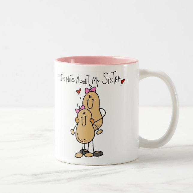 Nuts About My Sister Mug (Right)