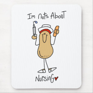 Nuts About Nursing Mouse Mat