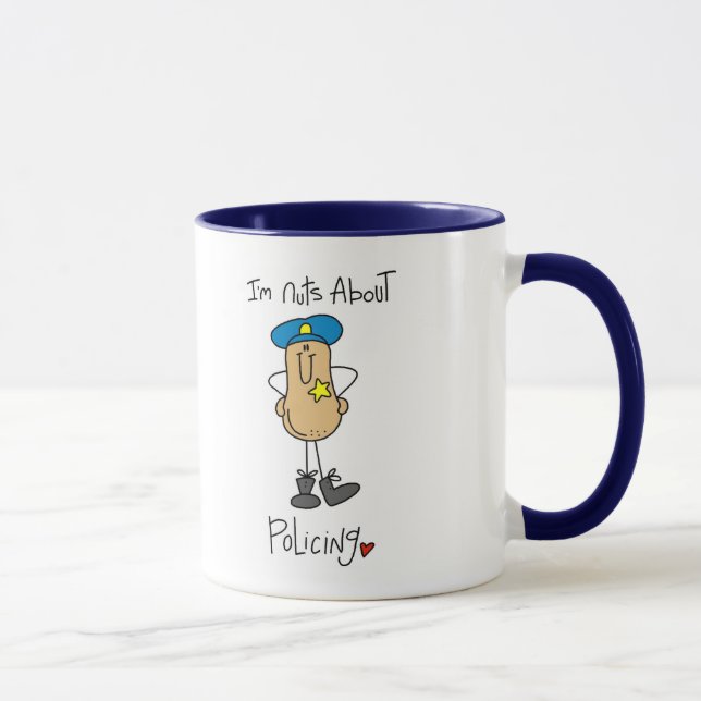 Nuts About Policing Mug (Right)