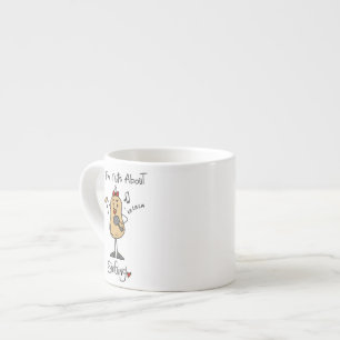 Nuts About Singing T-shirts and Gifts Espresso Cup