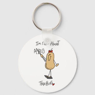 Nuts About Teaching T-shirts and Gifts Key Ring