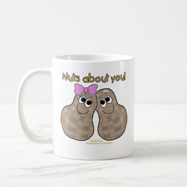 Nuts About You! Coffee Mug (Left)