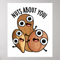 Nuts About You Funny Nut Puns