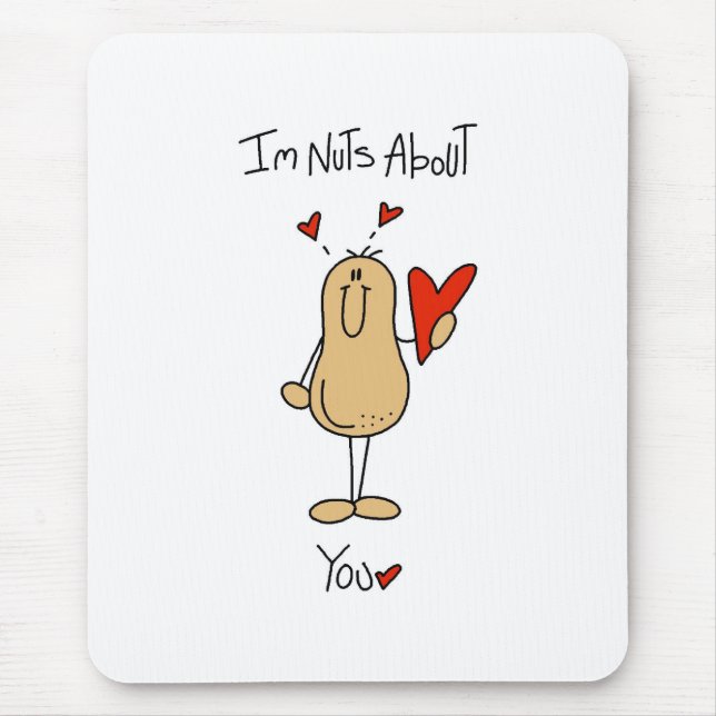 Nuts About You Mouse Mat (Front)