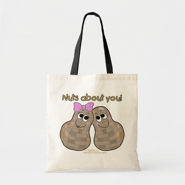 Nuts About You! Tote Bag (Front)
