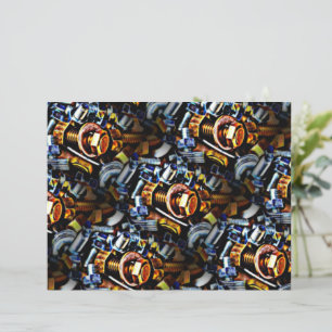 Nuts and Bolts Pop Art Scrapbook